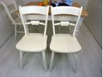 Picture of Pine Farmhouse Table and 4 Oxford Bar Back Chairs