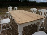 Picture of Pine Farmhouse Table and 6 Chairs