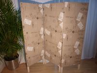 Picture of Vintage Style 3 panel Dressing Screen / Room Divider