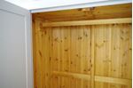 Picture of 2 door pine wardrobe