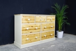 Picture of Large 7 drawer Pine Chest of Drawers