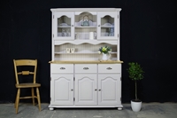 Picture of Country Style Farmhouse Pine Dresser - Cornforth White