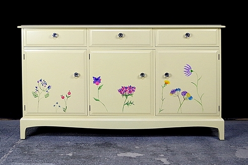 Picture of Stag Sideboard - Flower Art