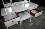 Picture of Stag Minstrel Double Pedestal Dressing Table and Stool