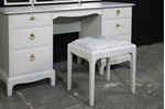 Picture of Stag Minstrel Double Pedestal Dressing Table and Stool