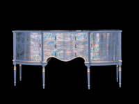 Picture of Strongbow Reproduction Sideboard in Carbon Blue